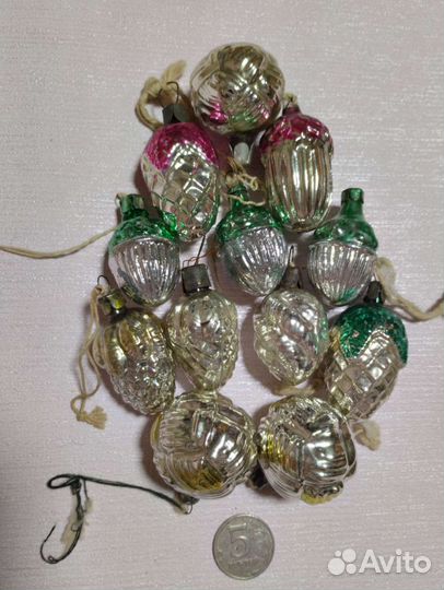 Елочные игрушки СССР