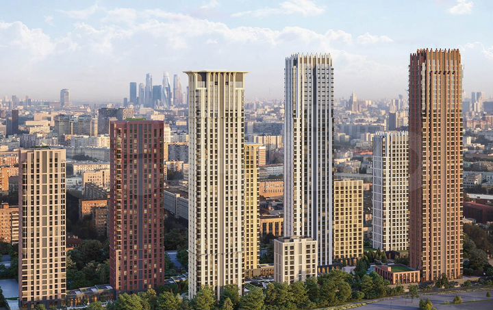 2-к. квартира, 58 м², 5/27 эт.