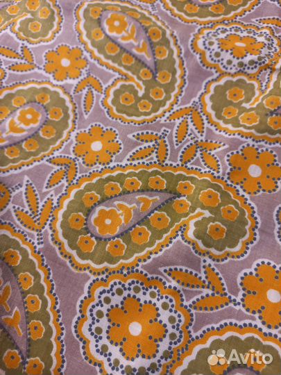 Ткань хлопок СССР винтаж 78*2.88м