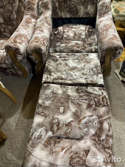 Диван и 2 кресла бу
