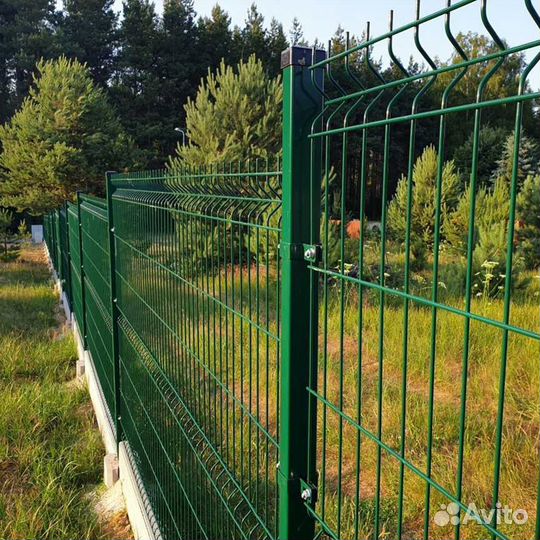 Забор сетчатый секционный в Нелидово