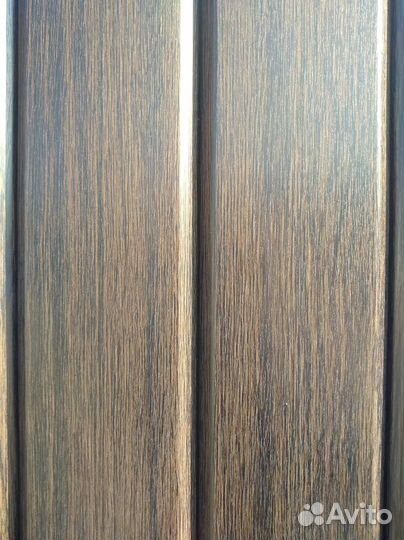 Забор из линеарных панелей