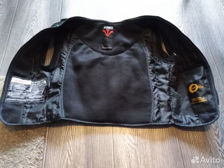 Кожаная мотокуртка A-Pro Arrow Leather Jacket Blac