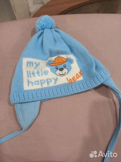 Шапка для мальчика демисезонная