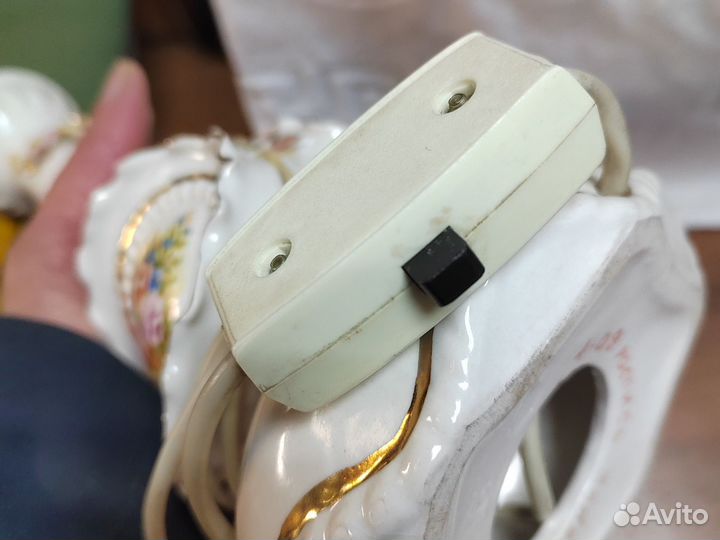 Лампа фарфор