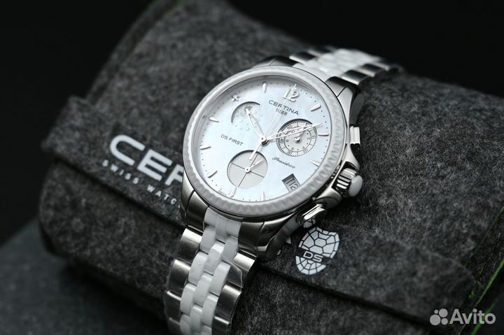 Часы Certina DS 2 Moonphase Швейцария новые