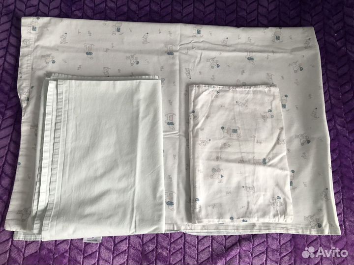 Детское постельное белье 120 60