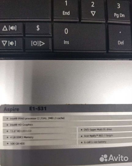 Acer e-531