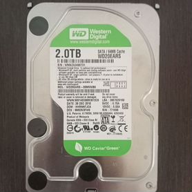 3.5 HDD WD Green 2TB(новый с ньюансом)