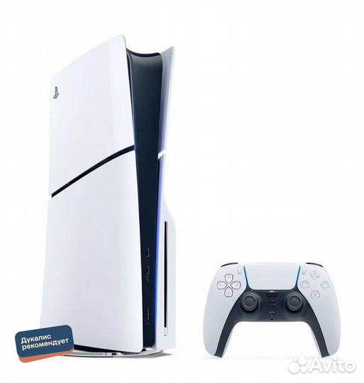 Sony Playstation PS5 Slim disc, 1 тб, CFI-2000A