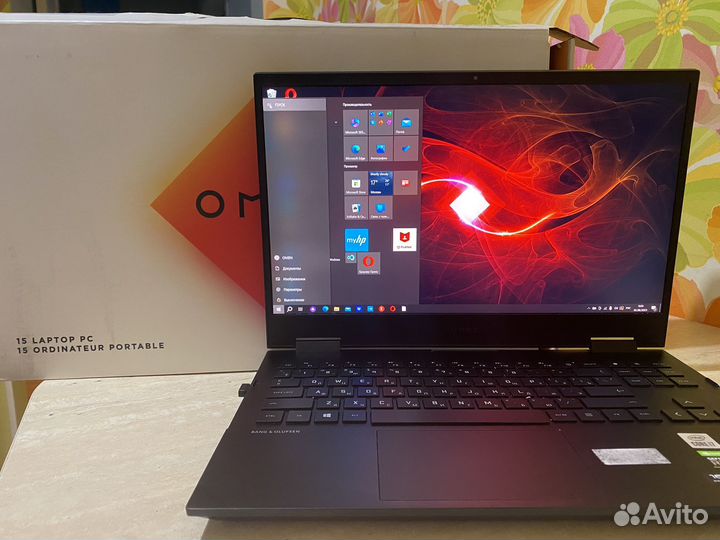 Игровой ноутбук hp omen 15
