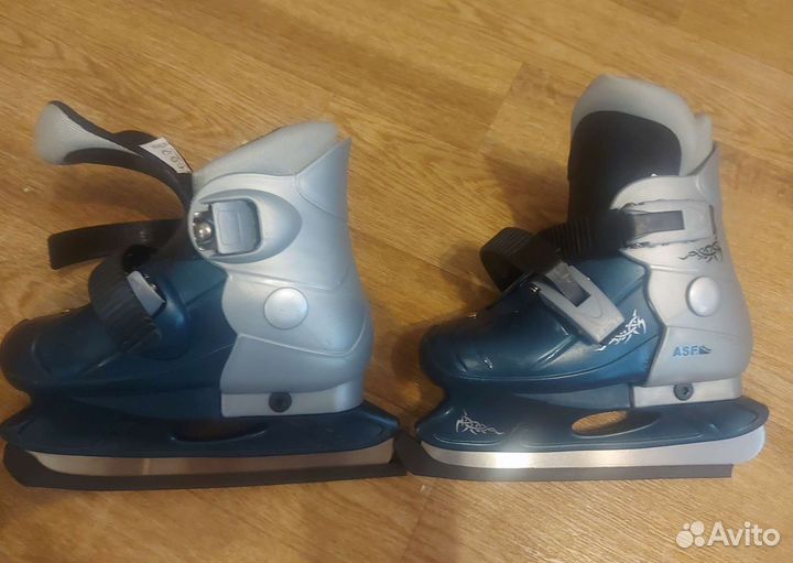 Коньки детские раздвижные 29-32