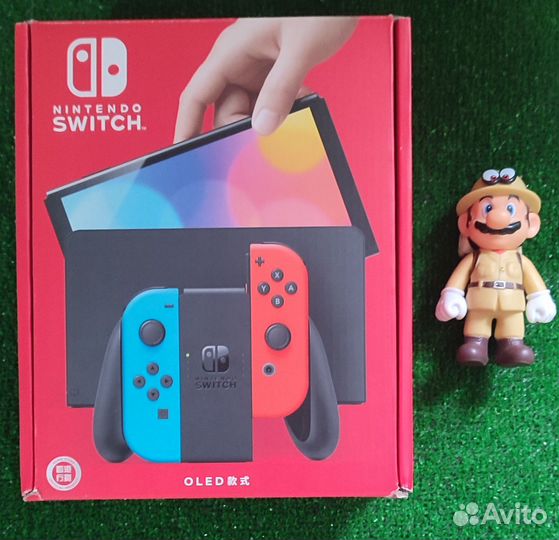 Новый Nintendo Switch Oled в Марио