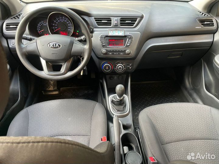 Kia Rio 1.4 МТ, 2014, 89 000 км