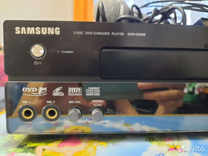Dvd плеер с караоке samsung