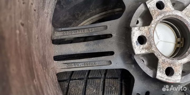 4 колеса R17 Mercedes C-Class/E-Class/Vito/V-Class