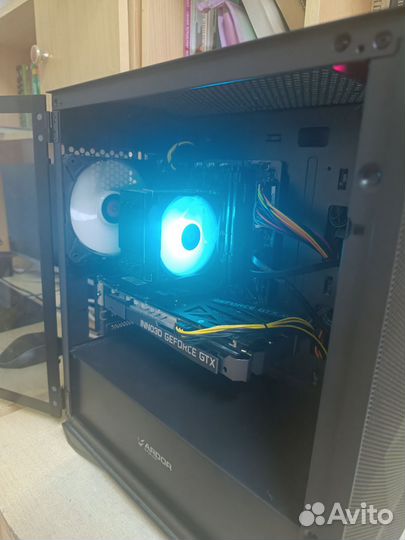 Игровой системный блок i5, 1650, 16 гб переферия