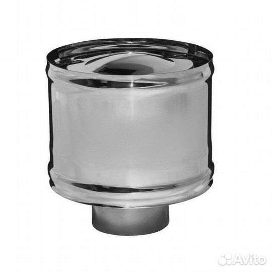 Зонт для дымохода с ветрозащитой (Ferrum)