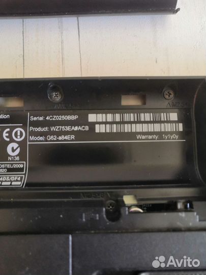 HP G62