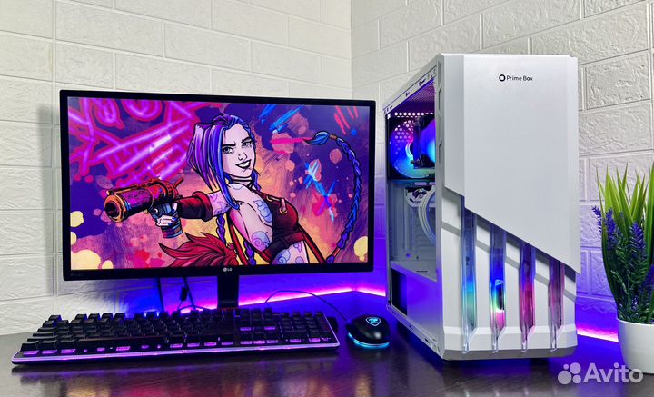 Мощный Игровой Пк Predator V7 White