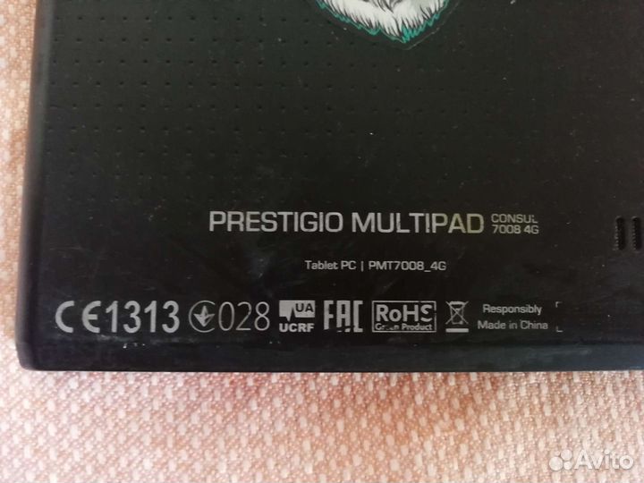 Планшет prestigio multipad 4g