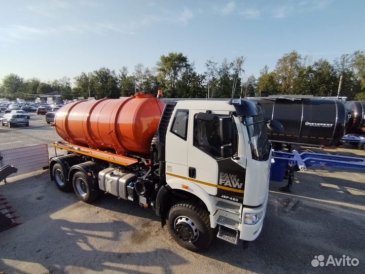 Мв-10-FAW-3250 (6х6, шасси 3675) (вакуумная машина