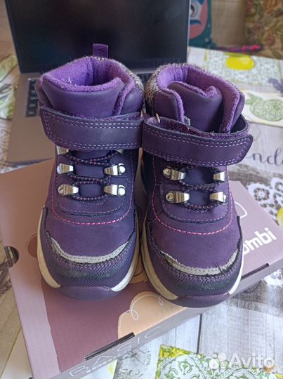 Ботинки для девочки весна осень 25 размер