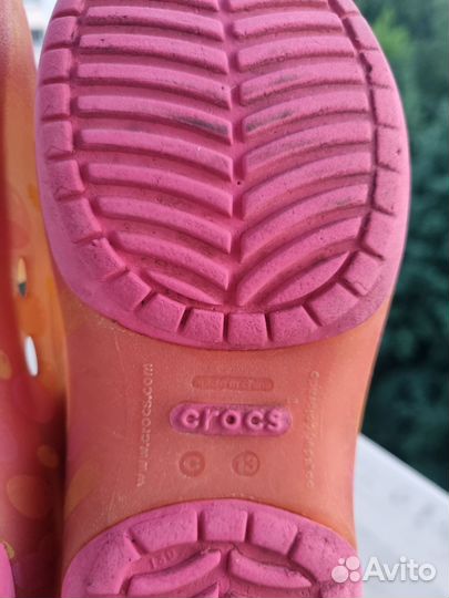 Crocs босоножки детские c 13