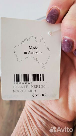 Шапка для девочки новая Австралия