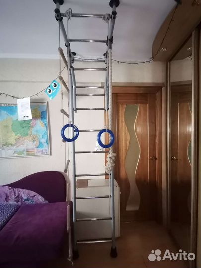 Шведская стенка с турником