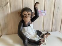 Игрушка кукла обезьянка пупс винил