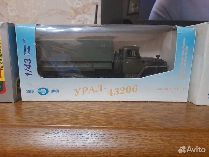 Металлические модели авто