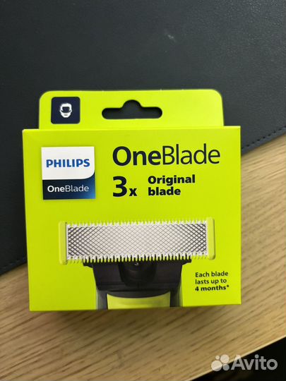 Лезвия Philips OneBlade оригинал 2 шт