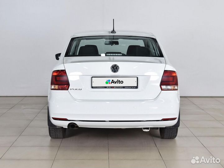 Volkswagen Polo 1.6 AT, 2019, 60 507 км