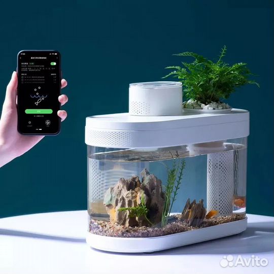 Аквариум Про 10 л Xiaomi Geometry Fish Tank (C180)