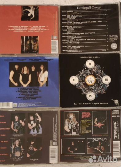 Audio CD. Death metal, black metal