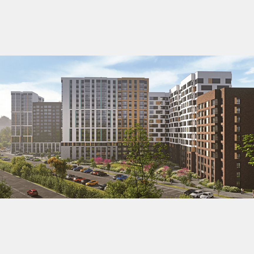 2-к. квартира, 60,3 м², 17/17 эт.