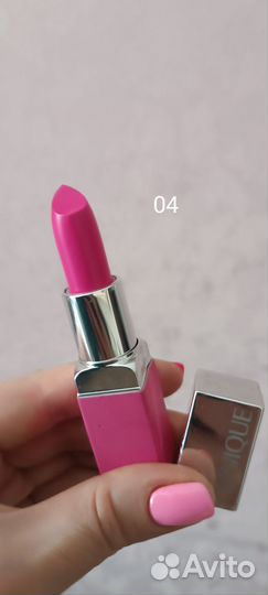 Clinique помада pop 04