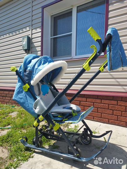 Коляска санки