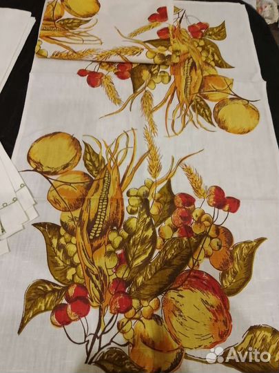Полотенца новые- скатерть СССР (лён)