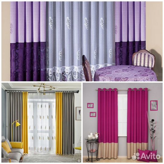 Пошив штор, скатертей, постельного белья