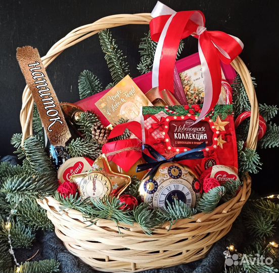 Новогодние подарки. Подарочные корзины