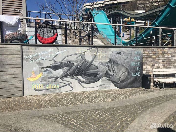 Художественная роспись стен