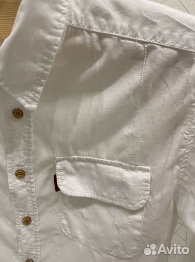 Рубашка белая 134-140 рост