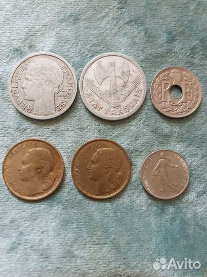 Монеты Франции