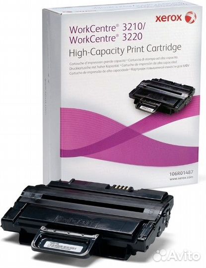 Картридж лазерный Xerox 106R01487 черный 4100 стр