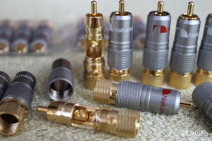Nakamichi RCA- коннекторы (4шт)