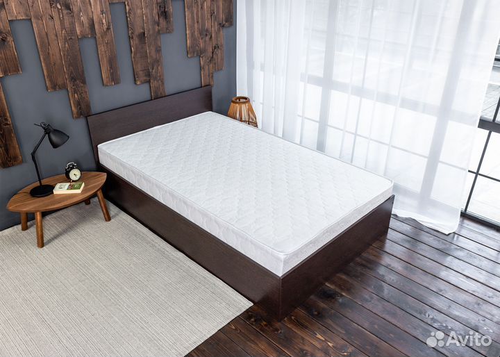 Кровать с матрасом 120х200 Марс