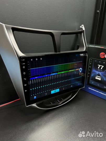 Магнитола android на Hyundai Solaris 2014