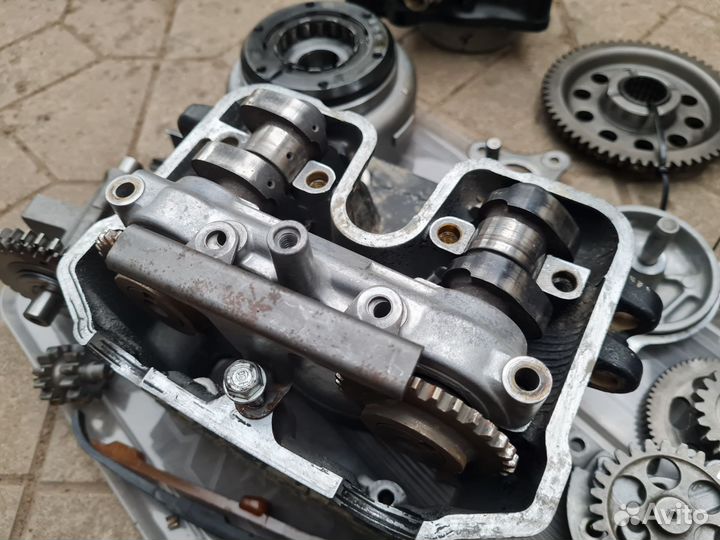 Мотор Honda AX1 разбор